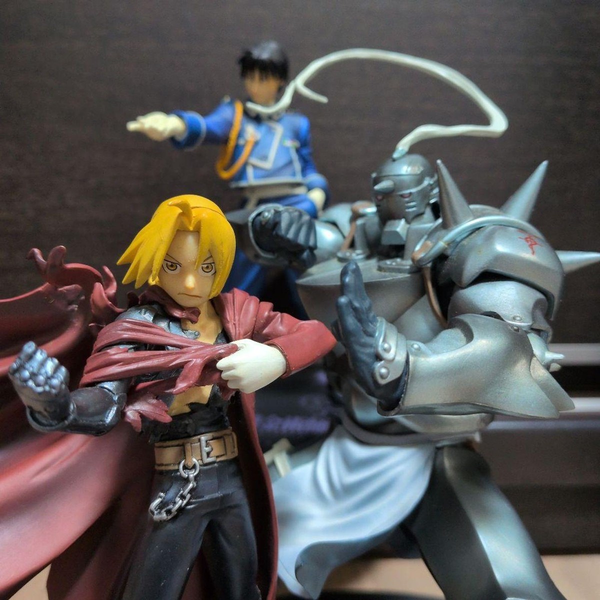 Fullmetal Alchemist Ichiban Kuji Figure Set Edward Alphonse Roy