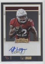 2017 Panini Contenders Rookie Roundup Auto RPS Gold /10 TJ Logan #RR-TJ Auto RC