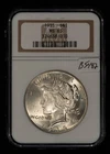 1935 $1 Silver Peace Dollar - Key Date - NGC MS 65 - SKU-B5482