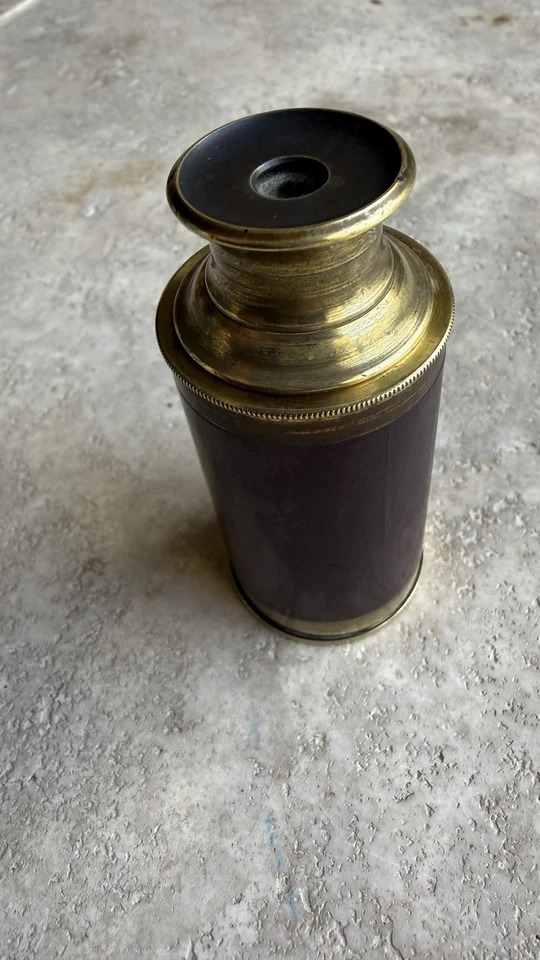 Denis Albert BARDOU (1790-1866) petite Longue-vue ancienne XIXe Paris - Photo 2/4