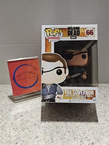 Funko Pop! Tv The Walking Dead The Governor #66 Vinyl Figure Vaulted