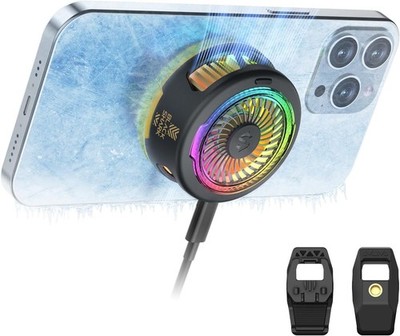 Black Shark FunCooler 5 Magnetic Phone Cooler für Gaming, Tragbarer Handy Kühler