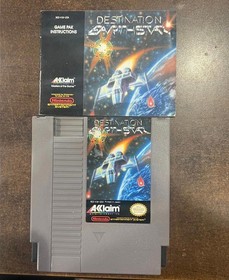 Destination Earthstar Nintendo NES Complete CIB