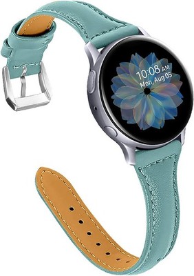Leather Strap Compatible with Samsung Galaxy Watch 6 40mm 44mm