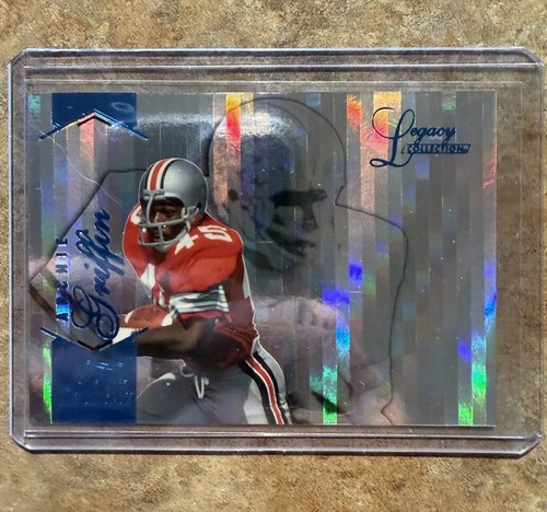 2014 Flair Showcase Archie Griffin 45/50 1/1 Jersey Number Bengals Ohio State - Picture 1 of 2