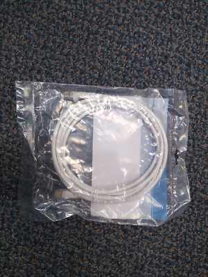 ICC Cat 5 Patch Cord,  10 FT, White Ethernet Cable, With molded Boot