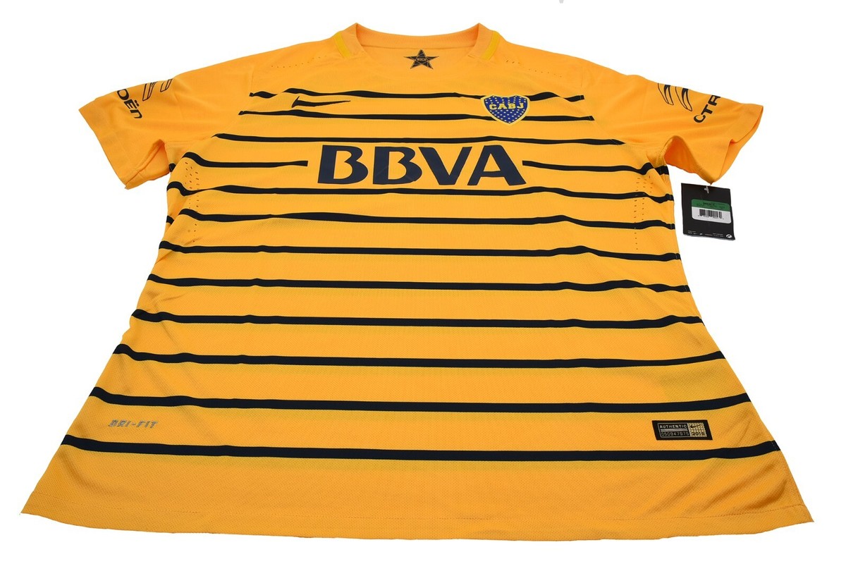 NIKE Boca authentic Juniors 2015-2016未開封 2015-16 Nike Boca Juniors Home L/S Shirt - (M) – The Cold