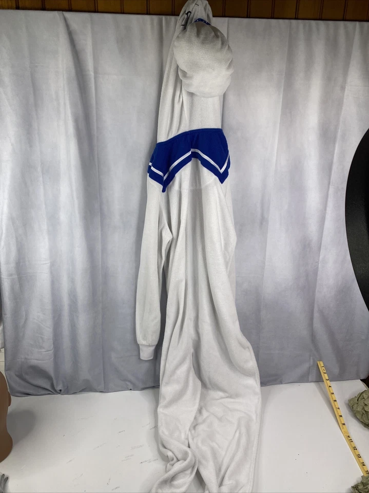 Fantasia de Halloween MJC Ghostbusters Stay Puft cosplay peça única PJs tamanho G (11-13) - Imagem 3 de 4