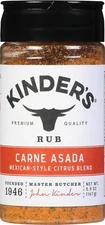 Kinder's Rub 5.9 oz CARNE ASADE Mexican Style Citrus Blend Meats Grill BB 9/2025