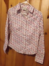 STEVE & BARRYS LONG SLEEVE BUTTON UP SHIRT