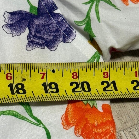 Bobbie Brooks vintage 1980's floral shirt size large thumbnail 2