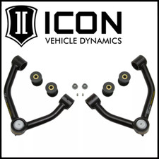 ICON Tubular Upper Control Arms Delta Joint Kit fits 2015-2022 Colorado Canyon
