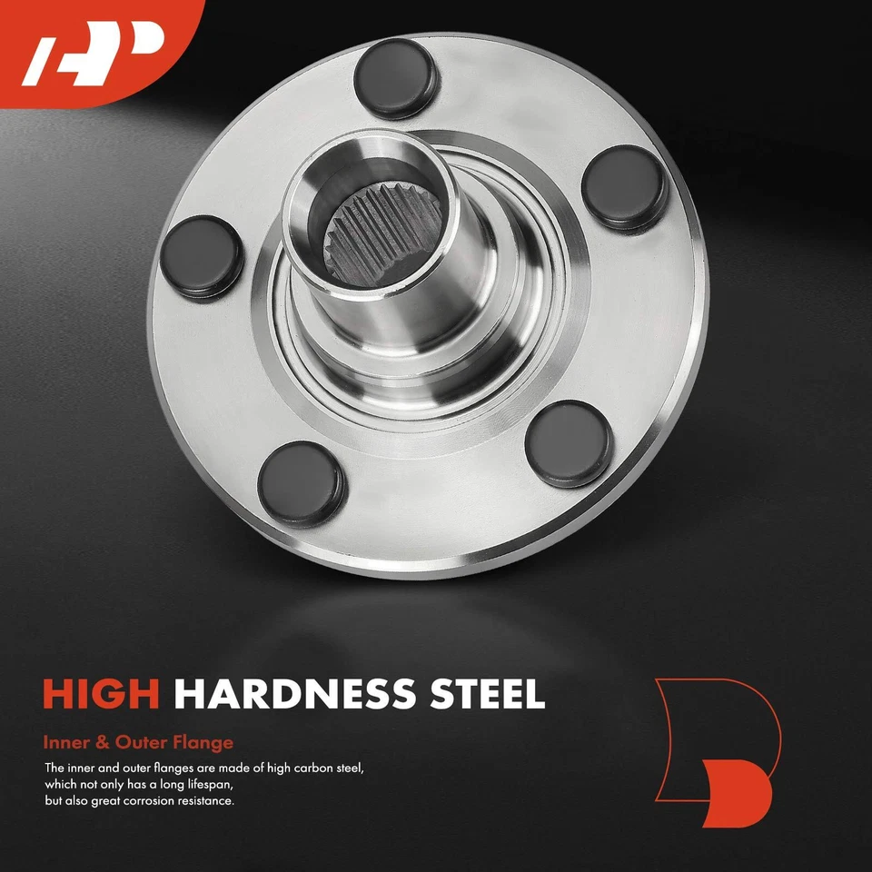 Conjunto de buje de cojinete de 2 ruedas delantero derecho y derecho A-Premium para Toyota Camry 1983-1991 Foto 3 de 4