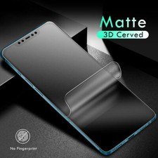 Matte Hydrogel Screen Protector No Glare For iPhone 18 Pro 17 16 15 14 13 12 11