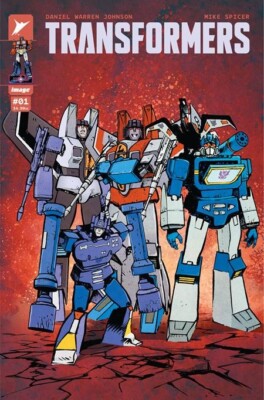 TRANSFORMERS #1 (JOHNSON & SPICER C VARIANT)(2023) COMIC BOOK ~ IMAGE COMICS