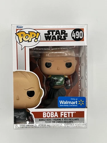Funko Pop! Star Wars Unmasked Boba Fett #490 Walmart exclusive