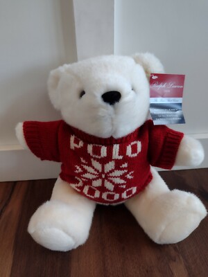 99s RALPH LAUREN POLO BEAR 雪の結晶 2000 テディ 99s RALPH LAUREN POLO BEAR 雪の結晶 2000 テディ - メルカリ
