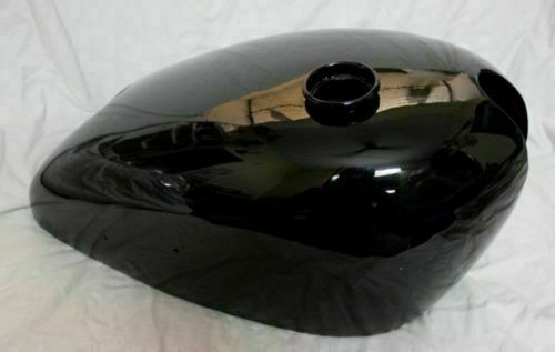 Matchless G80 G11 G12 Late 50's D241 Ajs Black Painted Gas Fuel Petrol Tank - Picture 1 of 11