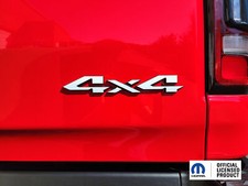 2019-2025 Ram 1500 Bighorn Tailgate 4x4 Emblem Overlay Decal Vinyl Sticker Dodge 2019-2025 Ram 1500 Bighorn Tailgate 4x4 Emblem Overlay Decal Vinyl Sticker Dodge