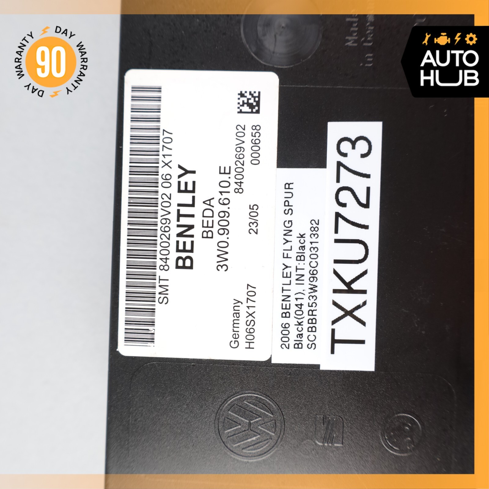Bentley Continental Flying Spur 2003-2013 Trunk control module P/N 3W0909610E