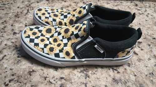 Sneakers Vans Missy taglia 5 stampa girasole a scacchiera - Foto 8 di 8