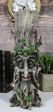 Mystery Forest Celtic Greenman Tree Man God Ent Stick Incense Burner Figurine
