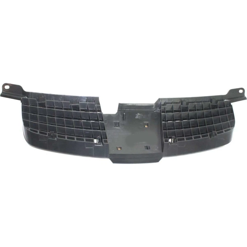 Parrilla delantera base/modelo S plateado negro para Nissan Sentra 2004 2005 Foto 2 de 2