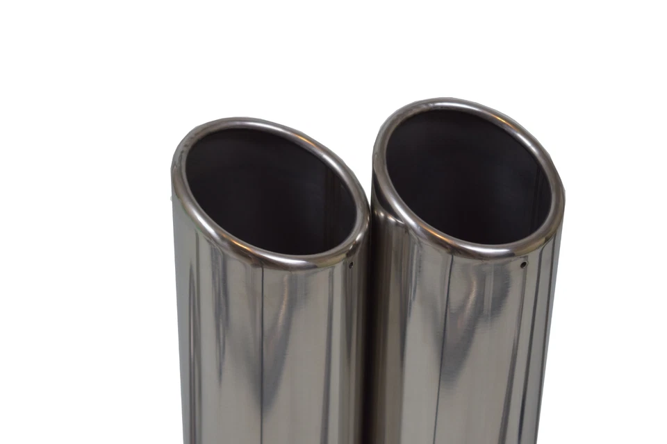 99-08 Chevrolet Silverado GMC Sierra Truck Dual Exhaust Kit Flowmaster 44 Rolled Foto 2 de 4