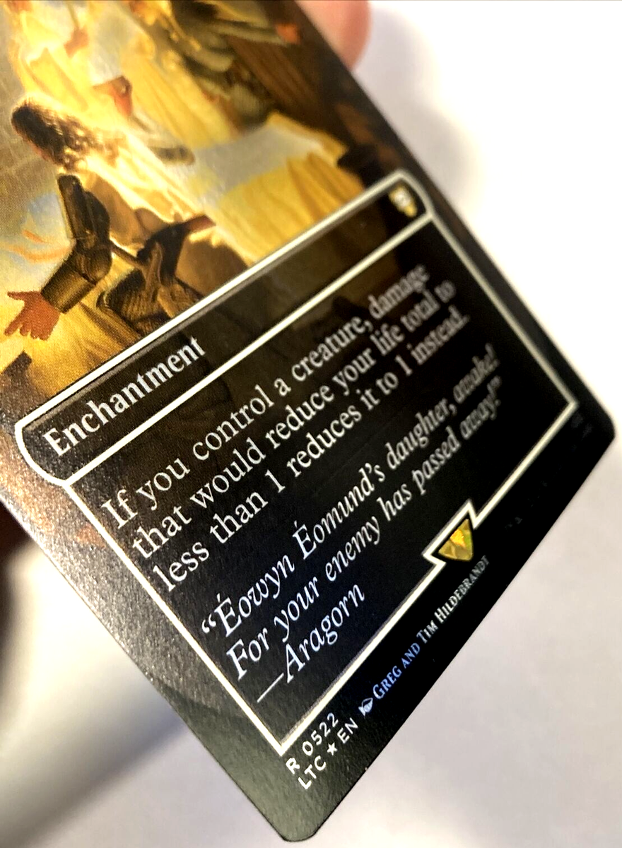 MTG Worship *BORDERLESS FOIL HILDEBRANT ART* Lord of the MTG Worship *BORDERLESS FOIL HILDEBRANT ART* Lord of the