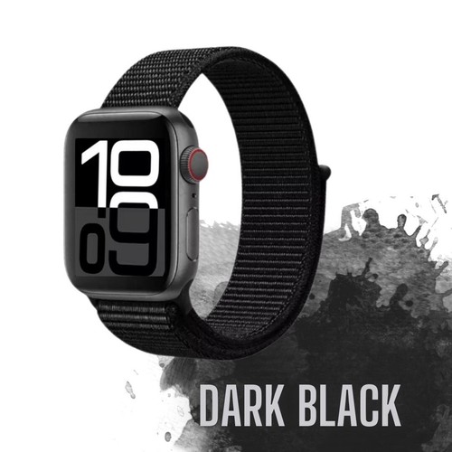 Bracelet de remplacement boucle nylon pour Iwatch Apple Watch 38-49 ✅ Series 10 9 8 7 SE 6-1 - Photo 12 sur 47