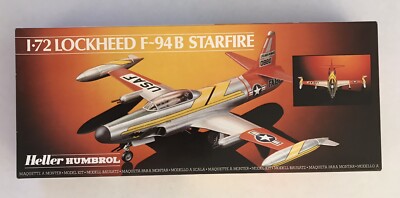 Heller Humbrol 1/72 Lockheed F-94B Starfire Plastic Model Kit 80302 NIOB