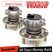 2x Rear Wheel Hub Bearings For Dodge Caliber Jeep Sebring Compass Patriot FWD