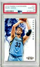 2012 Panini Contenders Marc Gasol PSA 10