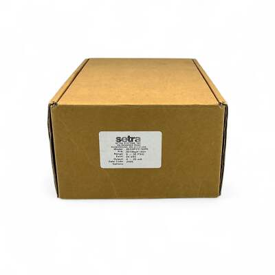 #ad Setra Systems Pressure Transmitter C290 2901030PGT611303RN $75.00