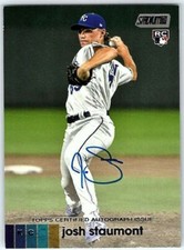 2020 STADIUM CLUB AUTOGRAPH #AJS JOSH STAUMONT AUTO ROYALS 