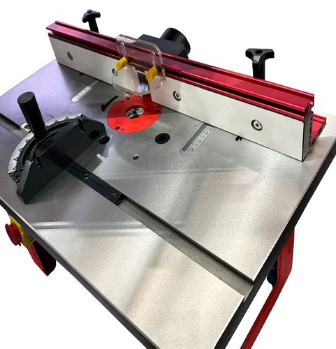Lumberjack Cast Iron Router Table with One Piece Aluminium Fence & Switch Box - Picture 3 of 12