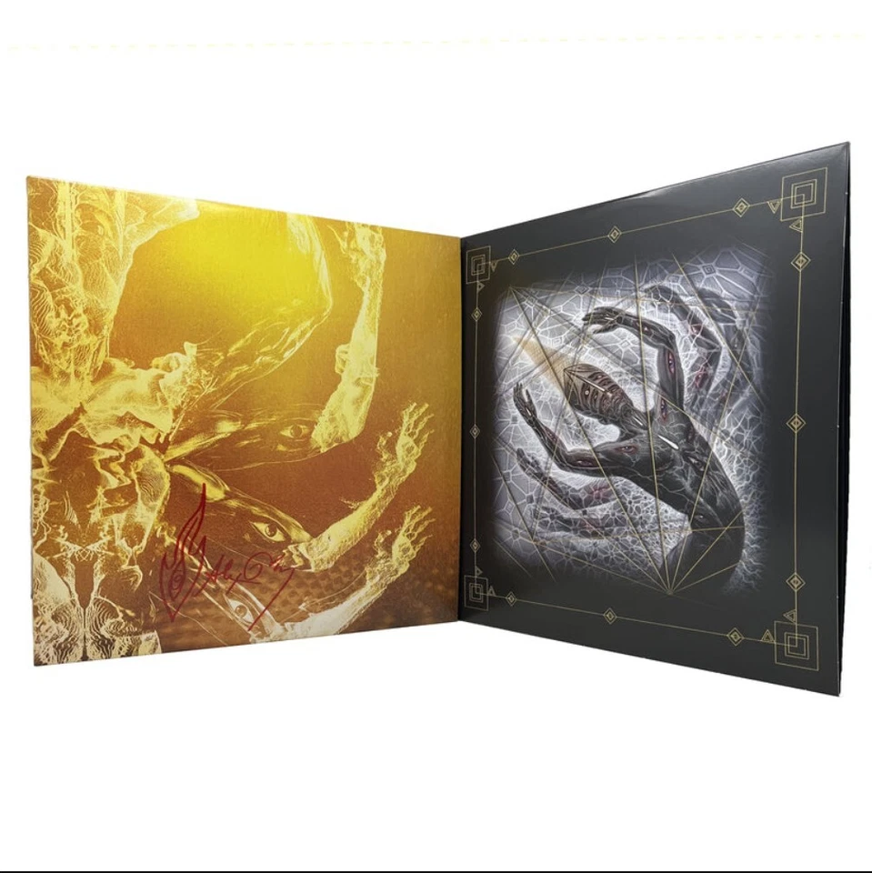 TOOL Fear Inoculum Vinyl 3LP SIGNED Autographed By Alex Grey w Poster BRAND NEW - Image 3 of 4