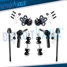 Front Lower Ball Joints Sway Bar Tie Rod For Chevy Impala Grand Prix Buick Regal