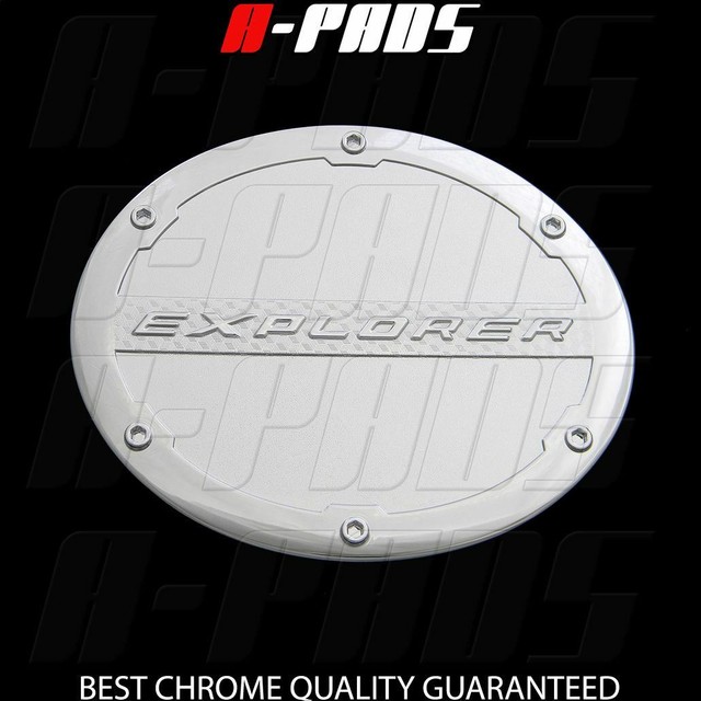 Fit 2016 2017 Ford Explorer Fuel Gas TankDoor CHROME Cover eBay