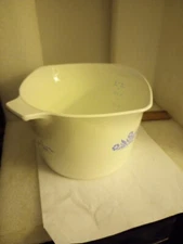 Vintage Corning Ware Blue Cornflower Sauce Maker 32oz 4 Cups 1 Qt Measuring Cup