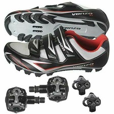 venzo mountain bike bicycle cycling shimano spd shoes