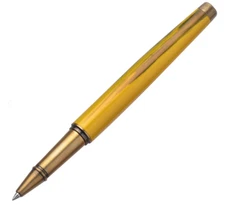 Laban Sanyu in Hand Rollerball Pen Set in Antique Gold - NEW in Box