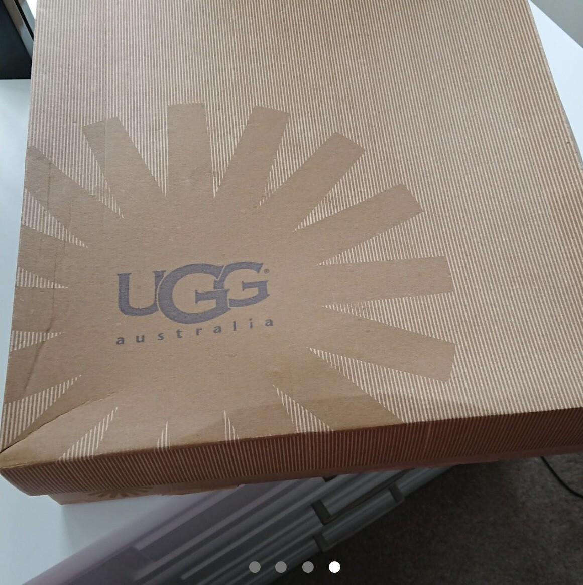 BARELY WORN REAL genuine Leather Knee High Ugg Boots GREAT CONDITION RRP £365 image 4