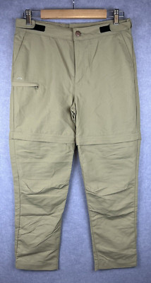 Kathmandu Pants Kids 14 Years Beige Khaki Cargo Tapered Relaxed Hiking Outdoor