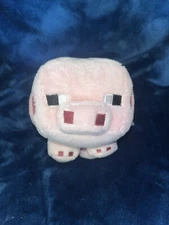 Minecraft Pig 6 inch Plush Pink Mojang Jinx Video Game 2017