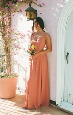 Show Me Your Mumu Jenn Maxi Dress Size M Rustic Mauve Crisp Bridesmaid NWT