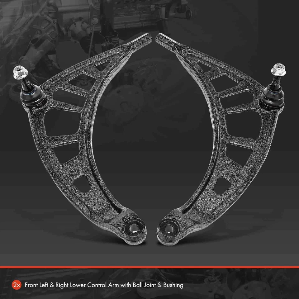 2xBraço de controle inferior dianteiro com junta esférica para Mini Cooper Countryman Cooper Paceman - Imagem 2 de 4