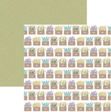 Springtime - Flower Market, Scrapbook Paper, Echo Park 299013