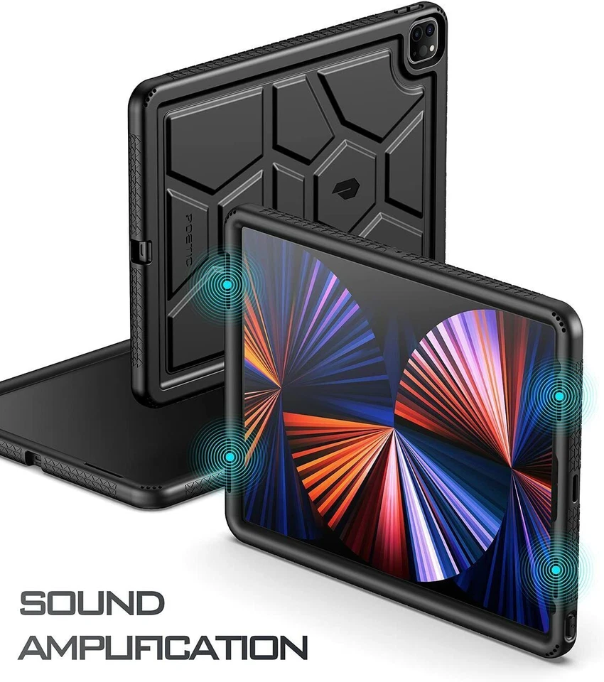 For Apple iPad Pro 12.9 2021 / 2020 / 2018 Tablet Case Washable Silicone Cover - Image 4 of 4