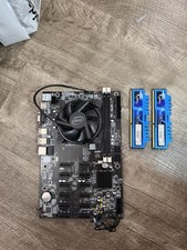BTC-12P Motherboard For Mining Full Processor And 16GB DDR3